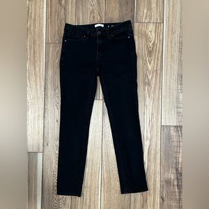 LC Lauren Conrad Midnight Black Skinny Jeans